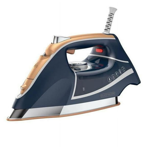 BLACK DECKER Elite Pro Stainless Steel Steam Iron, Multicolor