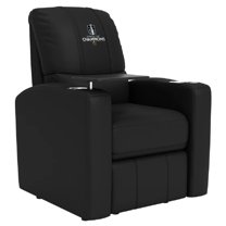 DreamSeat Black Stealth Power Recliner with Embroidered Vegas Golden Knights 2023 Champions Logo