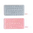 thumbnail image 4 of Molde de silicona para fondant con letras mayúsculas, molde para hornear de Chocolate artesanal, herramienta de pastelería de cocina para decoración de pasteles Worallymy JD711053833, 4 of 5