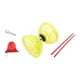 thumbnail image 3 of Juego de accesorios de diábolo chino. Divertido juego con dos palos. Yoyo chino práctico para... Amarillo, 3 of 9