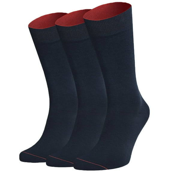 Von Jungfeld 3 Paquetes de Calcetines de Hombre, Caja de regalo, Colores mezclados TripleMarine 39-42 (UK 6-8,5)