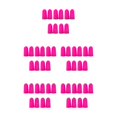 thumbnail image 3 of Paquete de 10 tapones para los oídos Minnieouse prevención del ruido ayuda para dormir viajes Rosa roja, 3 of 6
