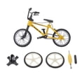thumbnail image 1 of Mini artesanía: modelo de de aleación , neumático de repuesto y de herramientas, creativo decorativo, de juguete Amarillo Hugo Mini Alloy Finger Bike Toy, 1 of 7