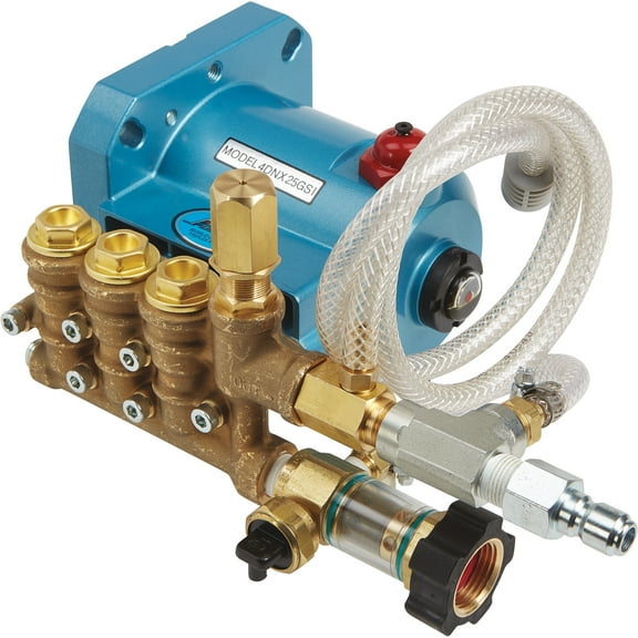CAT Pressure Washer Pump Assembly, 3300 PSI, 2.5 GPM, Direct Drive, Gas, Model# 4DNX25GSI