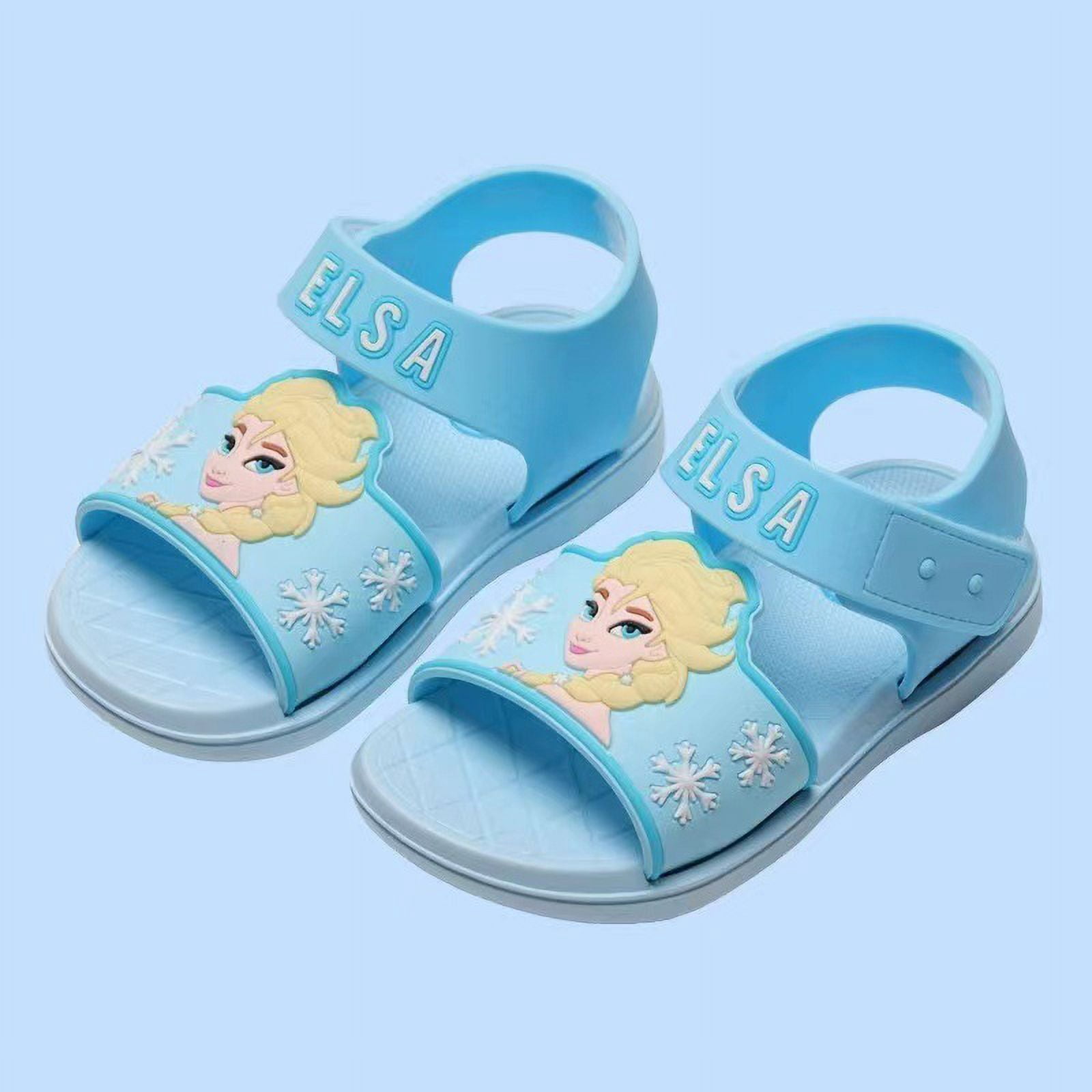 Tenis Sandalias Playa Frozen Disney Elsa Princess Frozen Girls