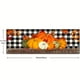 thumbnail image 4 of 2 Alfombrillas con Estampado de Calabazas, Fondo de Calabaza de Acción de Gracias con Hojas de Arce, Antideslizantes y Lavables, Ideales para Cocina, Restaurante y Lavandería., 4 of 7