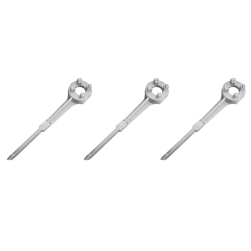 3X Bung Wrench, Drum Wrench Aluminum Barrel Opener Tool for 10 15 20 30