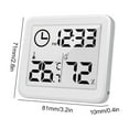 thumbnail image 4 of Medidor Humedad Del Termómetro Digital Con Indicador Pantalla LCD Reloj para La Habitación, 4 of 4