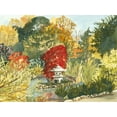 thumbnail image 2 of Miller, Dianne 18x15 White Modern Wood Framed Museum Art Print Titled - Custom Plein Air Garden III (ASH), 2 of 4
