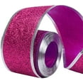 thumbnail image 1 of 33Ft/10Meters Rose Red Glitter Christmas Ribbon Wreath Present Wedding Arts Crafts Gift Wrapping, 1 of 2