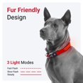 thumbnail image 3 of Collar para perro con luz LED, tracción, USB, recargable, resistente al agua, 3 of 6