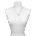 thumbnail image 3 of Delight Jewelry Stainless Steel Keep Her Safe Police Badge - To the World You are a Mother Locket Necklace, 3 of 4