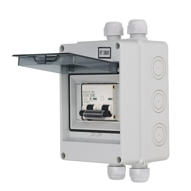 Disyuntor Miniatura De CC, Interruptor De Desconexión SG 2P 10A 1000V IP65 Resistente Al Agua Para Sistema Solar Fotovoltaico