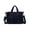 Deep Blue, variant on Blue Denim Women's Small Shoulder Bag, Detachable Crossbody Zipper Purse, Casual Handbag