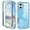 blue, variant on XNB for IPhone 17 Case with Built-in Screen Protector,for iPhone 17 Magnetic Case Compatible with MagSafe, Clear Slim Shockproof Anti-Scratch Protective Cover for IPhone 17