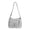 Gray, variant on Crossbody Bags for Women Soft Leather Purses and Handbags Multi Pocket Large Capacity Casual Shoulder Bag Handbag for Travel Work, Gifts for Female, Mother (Black)