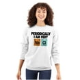 thumbnail image 3 of Funny Salty Chemistry Science Joke Unisex Plus Fleece Graphic Sweatshirt Brisco Brands 4X, 3 of 5
