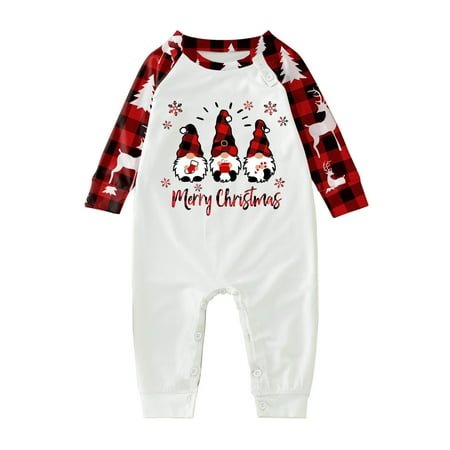 

LEEy-world Matching Family Christmas Pajamas Family Matching Pajamas Christmas Jammies Clothes Cotton Holiday Nightwear Sleepwear Sets Long Sleeve Pjs