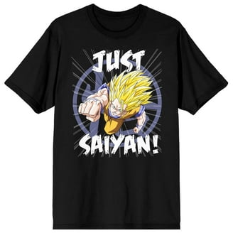 Dragon Ball Z It's Over 9000 Vegeta Silhouette Men's Charcoal