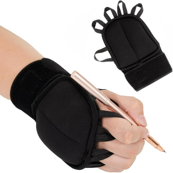 Hand Weights for Fine Motor Skills, Weighted Gloves for Tremors, Aid for Hand Tremors and Parkinsons Patients, Writing Weights & Hand Strengthening Tool (Right) Right