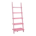 thumbnail image 3 of Convenience Concepts American Heritage Ladder Bookcase, Light Pink, 3 of 6