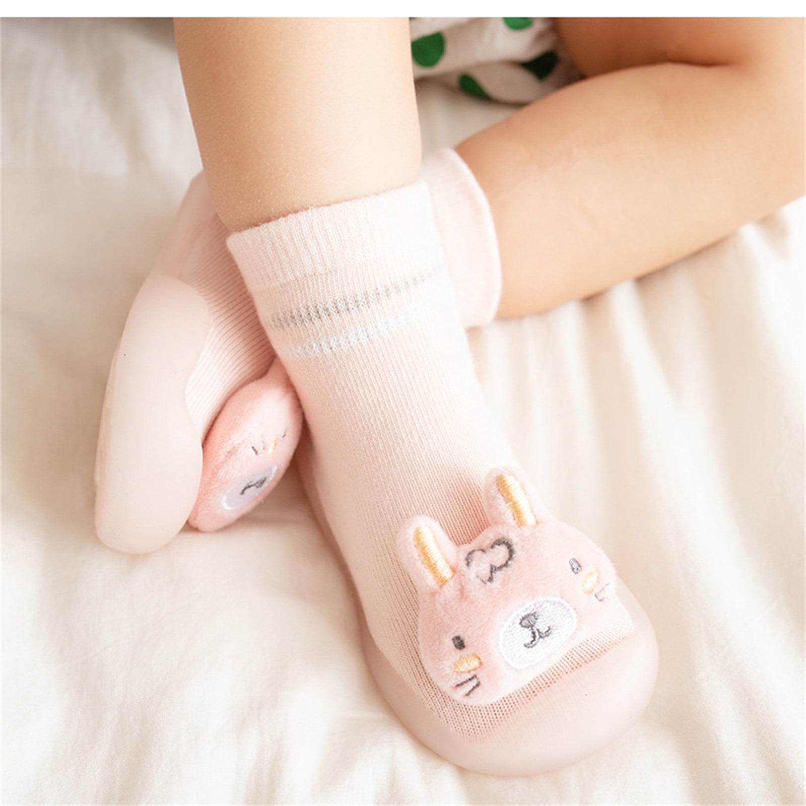 Toddler Shoes Girl Shoes First Walkers Cute Cartoon Antislip Socks Shoes Prewalker Sneaker Boys' Sneakers,Size 2 Years-3 Years