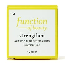 Function of Beauty Strengthen #HairGoal Booster with Pea Sprout Extract, 0.2 fl oz, 2 Pack
