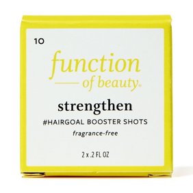 Function of Beauty Strengthen #HairGoal Booster with Pea Sprout Extract, 0.2 fl oz, 2 Pack