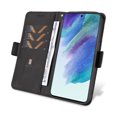 thumbnail image 4 of Compatible with Samsung Galaxy S21 FE 5G PU Leather Wallet Case with Card Holder Magnetic Closure Cover, 4 of 5