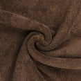 thumbnail image 4 of Luxury Hotel & Spa Collection Highly Absorbent, Quick Dry 100% Turkish Cotton 700 GSM, Eco Friendly Towel, for Bathroom Dobby Border Soft Bath Towel Set 27 X 54 -Cocoa, Bath Towels - Set of 4, 4 of 6