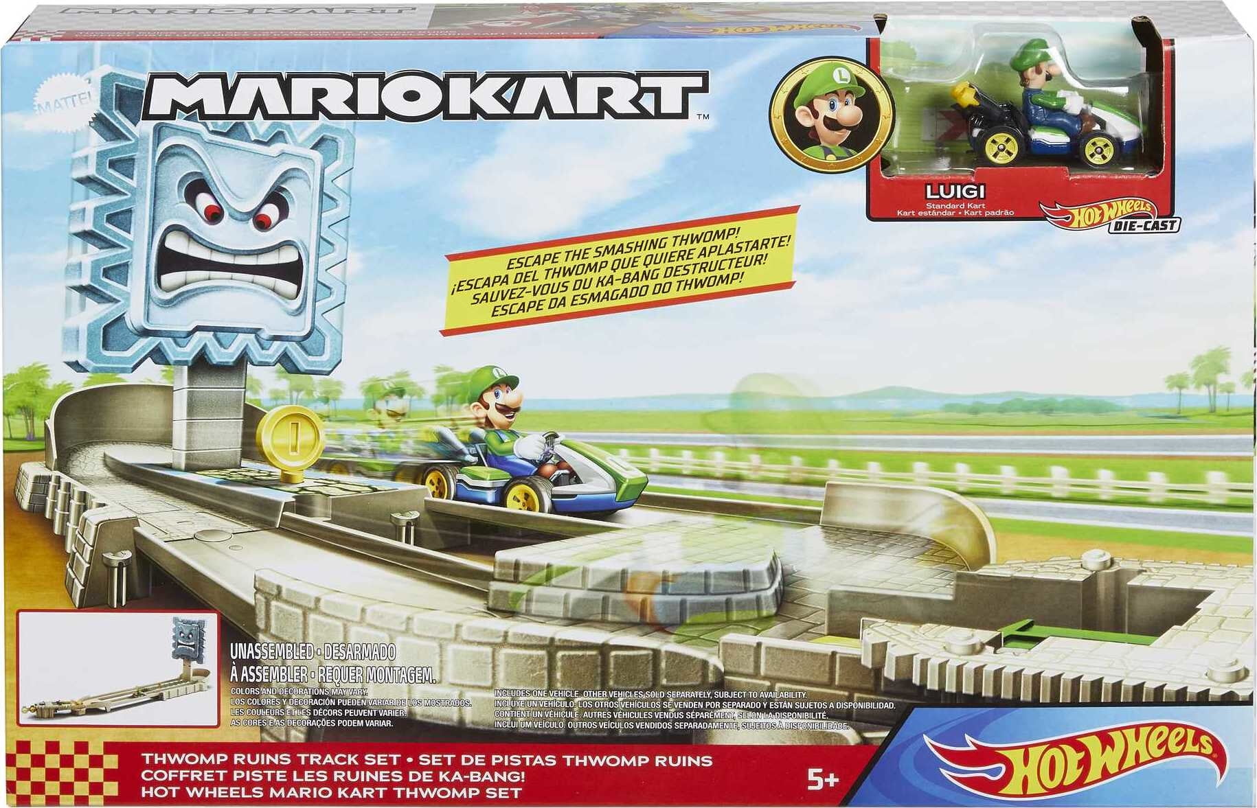Hot Wheels Mario Kart Vehicle 4-Pack Styles May Vary GWB36 - Best Buy