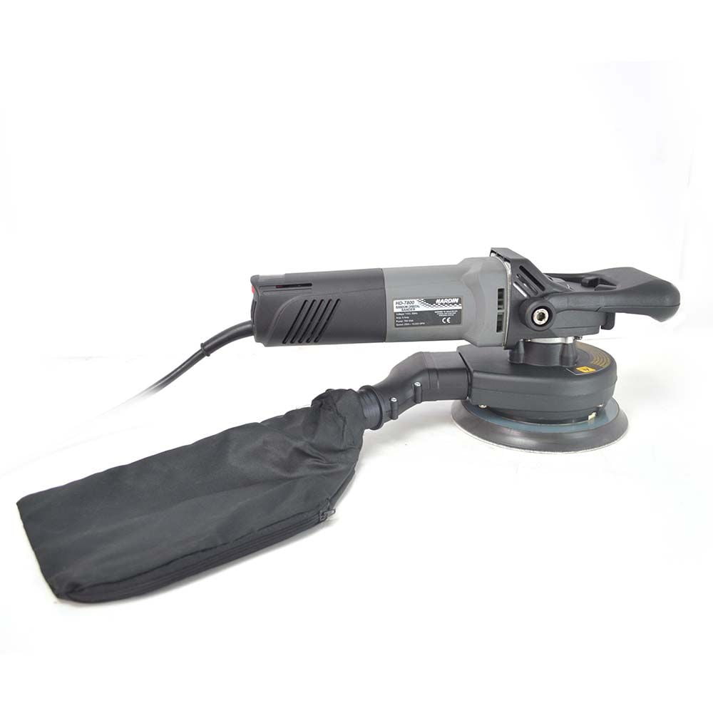Hardin HD-7800 6-Inch Variable Speed Random Orbital Sander with Dust Bag - 6 Amp 700W 2500-10,000 OPM Replaces Porter Cable 7346SP Random Orbit Sander