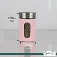 thumbnail image 6 of Salt Pepper Shaker Retro Single Spice Jar Glass (Light Pink) 1-Piece, 6 of 6