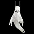 thumbnail image 2 of YANHAIGONG 2024 Halloween Decorations,Halloween Hanging Ghosts Decoration, Halloween White Hanging Ghost, Halloween Decorations Outdoor Scary,Halloween Decorative Printing Led Light String Pendant, 2 of 3