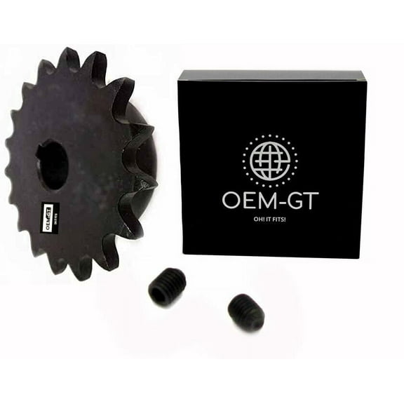 OEM-GT #40/41/420 17 Tooth 5/8 Bore Jackshaft Sprocket Gear Go Kart Mini Bike.