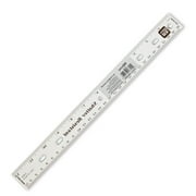 Pen+Gear 12 Plastic Ruler – Clear, Bulk pack Available , recommend for Middle School, High School, College,