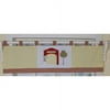 Geenny One Window Valance - Fire Truck
