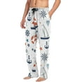 thumbnail image 5 of Top-kevin Anchor Pajama Pants Men's Pajama Bottoms Lounge Sleepwear PJs Casual Sleep Pants, 5 of 11
