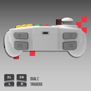 Retro-Bit Tribute 64 Wireless Controller for Nintendo 64, Switch Online, PC, MacOS, RetroPie, Raspberry Pi and Other USB Devices - Classic Gray