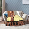 thumbnail image 6 of Flannel Blanket Bryson Rapper Tiller Throws Blankets Super Soft Fleece Air Conditioning Blankets for All Season 80"x60", 6 of 9
