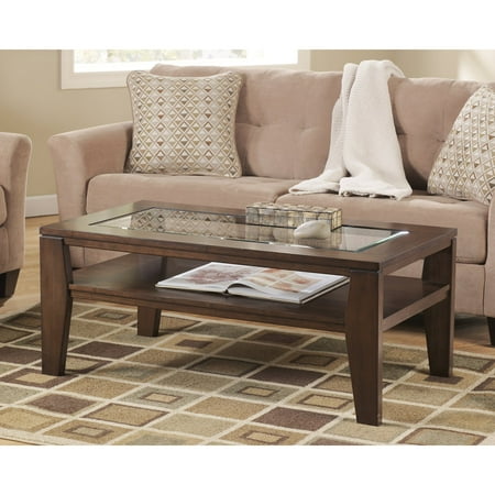 Rectangular Storage Cocktail Table - Signature Design by Ashley Deagan Rectangular Cocktail Table