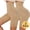 2 Pack Apricot, variant on Womens High Waist Body Shaper Tummy Control Short Pants Thigh Slimmer XS-XXL