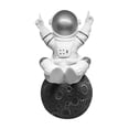 thumbnail image 2 of YiBai Y-388 Astronaut Smart Wireless Bluetooth Speaker Mini Smart Subwoofer Portable Radio Card Audio,Silver,for Father Dad, 2 of 2