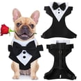 thumbnail image 5 of New Pet Leash Anti Breakaway Dog Suit One Chest Harness Tuxedo Set Includes Chest Harness And Leash Chest Strap Birthday Gift For Pet Dog Cat XL, 5 of 7