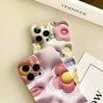thumbnail image 5 of Phone Case Cartoon Flowers Design All-inclusive Film Phone Case Full Camera Protect Case Cover for iPhone 13 Pro, 5 of 6
