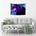 thumbnail image 5 of RKSupls Tapestry Wall Hanging Art, Purple Lightning Dragon Fantasy Magic Epic Tapestry Decoration for Daily Bedroom, Dorm, Living Room, Apartment Hallway Home Decor, 5 of 5