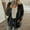 Black, variant on Women's Cardigan Sweaters Plus Size 2024 Fall Casual Loose Fit Long Sleeve Buttons Warm Knit Sweaters Cardigan Coat With Pockets Black XXXXXL