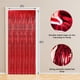 thumbnail image 2 of Cortina BTSD-Home, paquete de 10 unidades, con flecos de lámina roja, 244 x 91 cm, 2 of 7