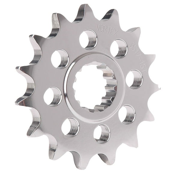 Vortex 3520-17 530 Steel Front Sprocket 17 Tooth Silver