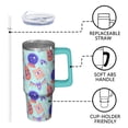 thumbnail image 3 of 30oz Halloween Tumbler with Handle, Witch Hat | Print | Halloween Gifts for Women & Men | with Lids and Straws | Stainless Steel Insulated | Water Bottle Travel Mug, 3 of 5